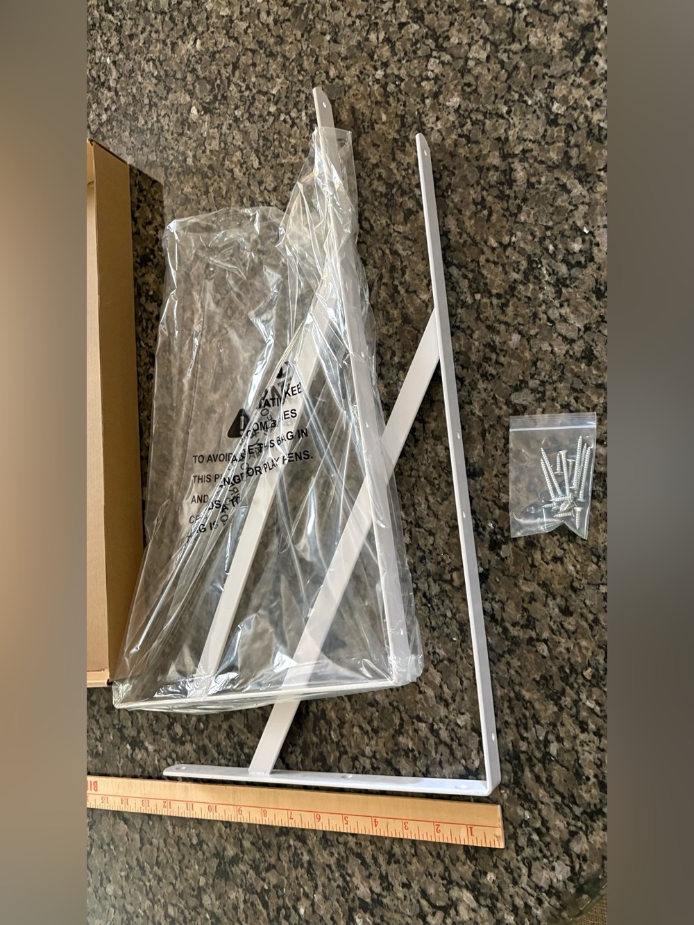 Shelf brackets (set of 2) 20x12